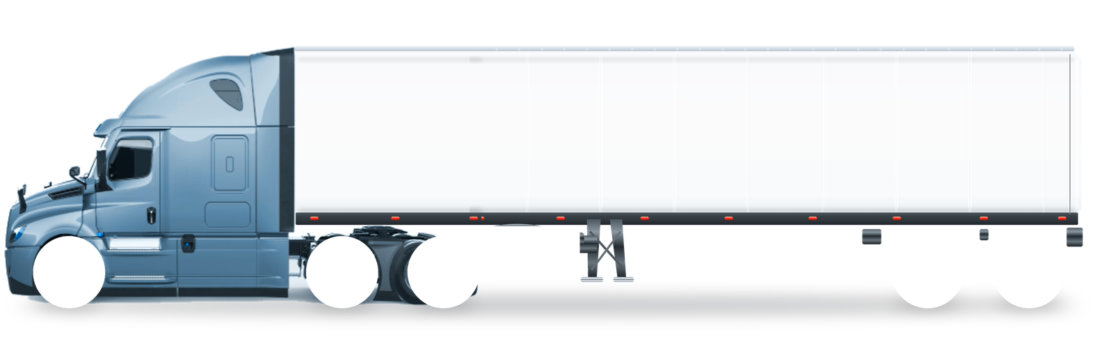 TNB TRUCKING LLC tractor and dedicated trailer